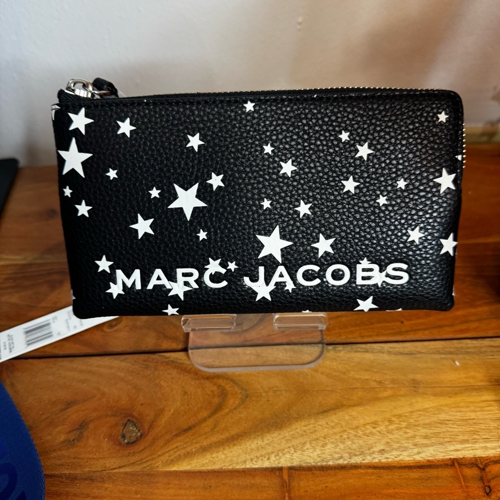 Marc Jacobs Black Multi Wallet NWT